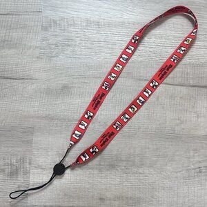 Vintage 1997 Disney World Magic Kingdom Mickey Lanyard LASO Water Bottle Holder